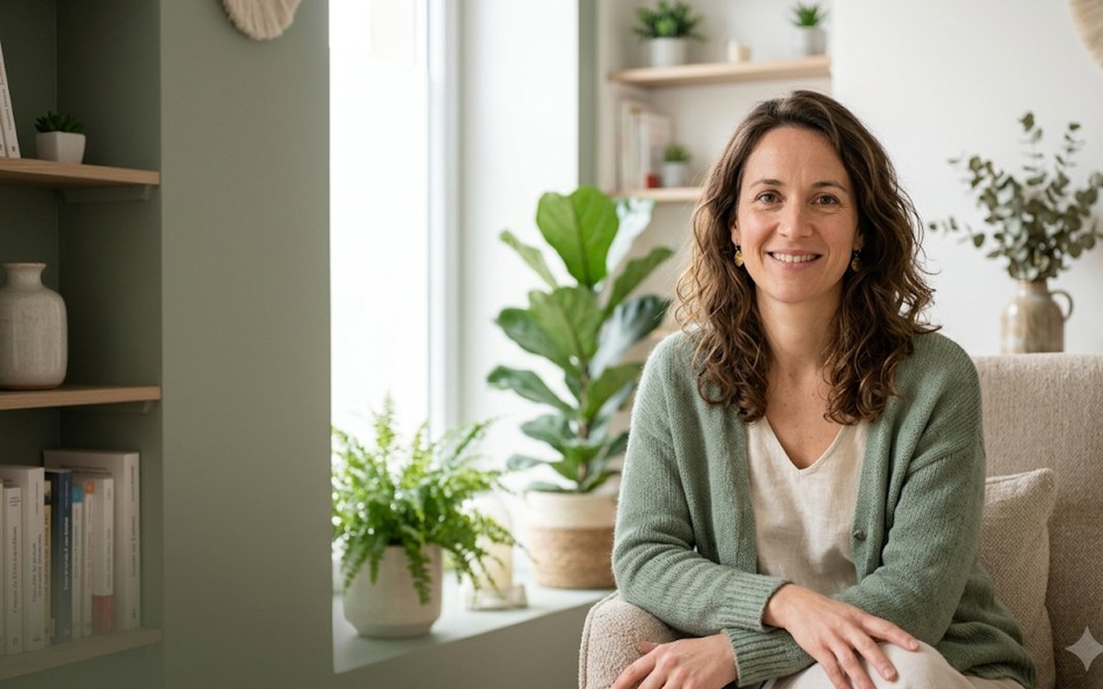 Stéphanie, sophrologue en cabinet